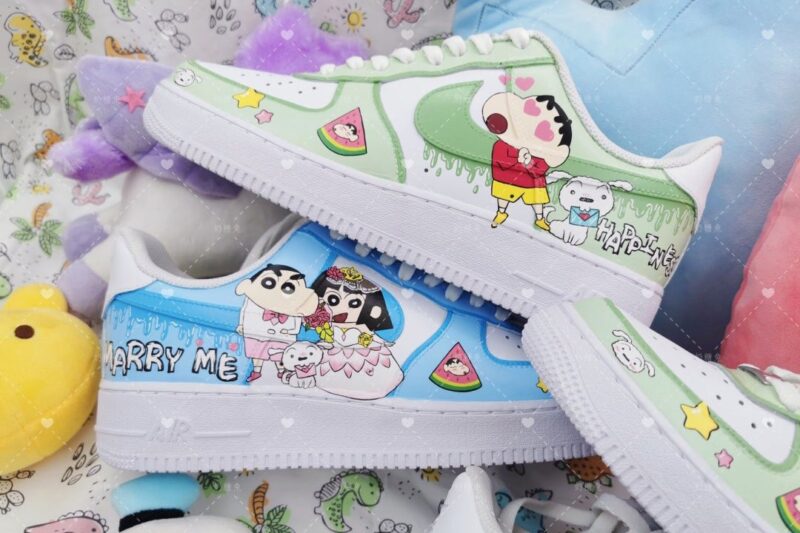 Crayon Shin-chan Air Force 1 Custom