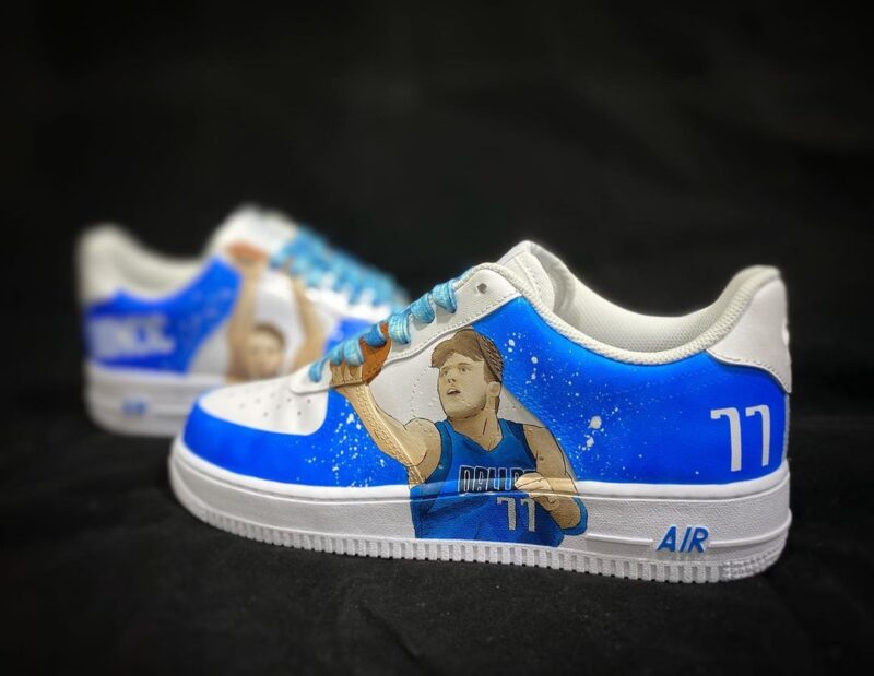 Dallas Mavericks Air Force 1 Custom