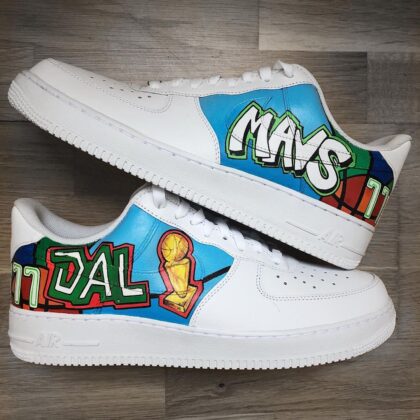 Dallas Mavericks Air Force 1 Custom