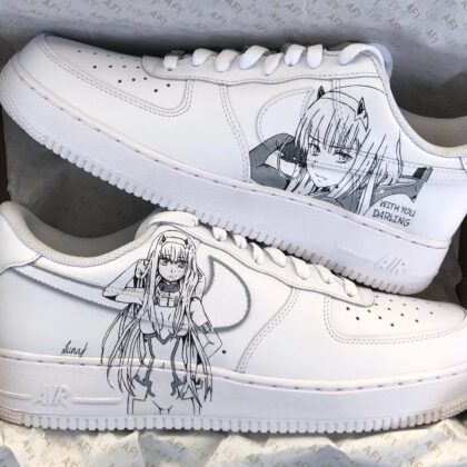 Darling In The Franxx Air Force 1 Custom