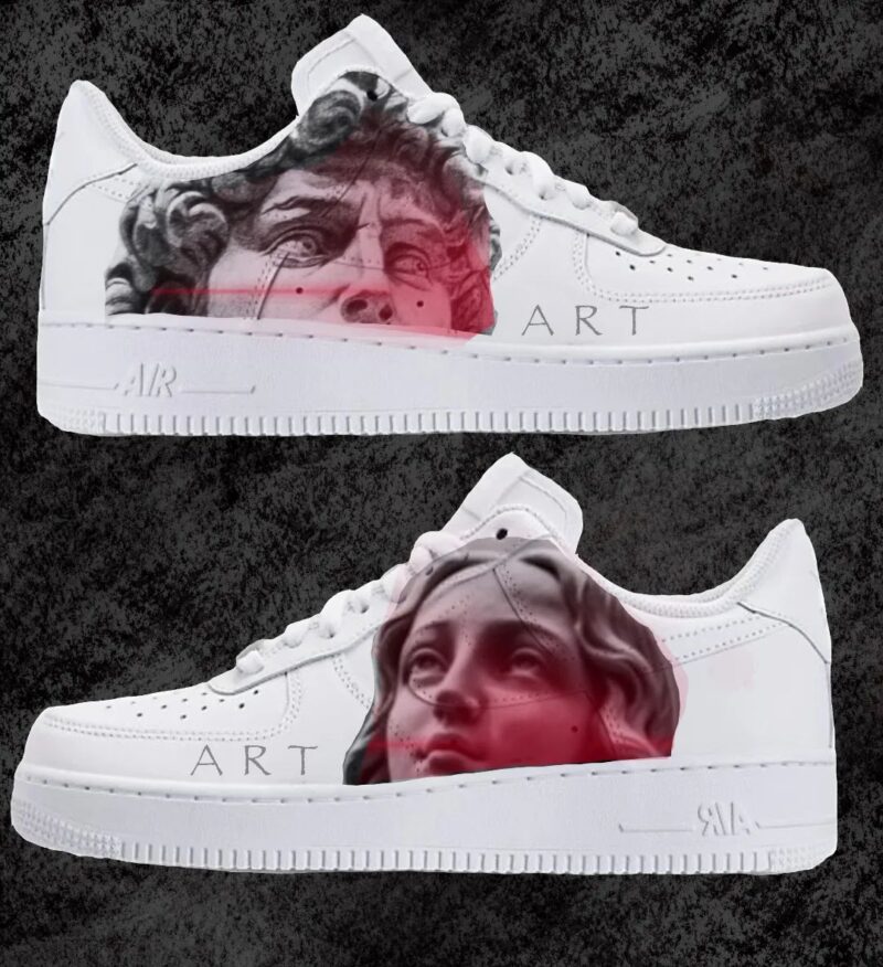 David and Virgin Mary Air Force 1 Custom