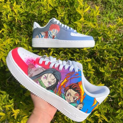 Demon Slayer Kimetsu no Yaiba Air Force 1 Custom