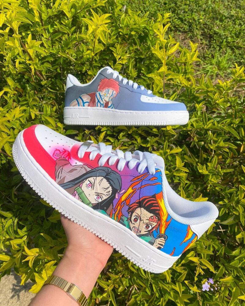 Demon Slayer Kimetsu no Yaiba Air Force 1 Custom