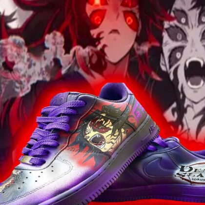 Demon Slayer Kimetsu no Yaiba Air Force 1 Custom