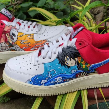 Demon Slayer Kimetsu no Yaiba Air Force 1 Custom