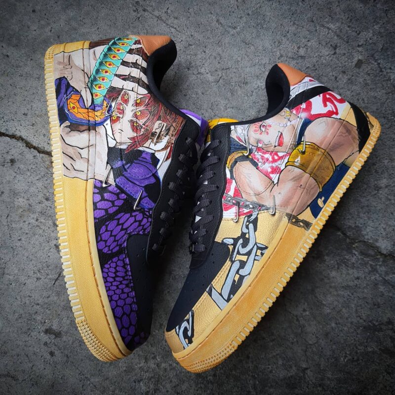 Demon Slayer Kimetsu no Yaiba Air Force 1 Custom