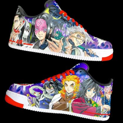 Demon Slayer Kimetsu no Yaiba Air Force 1 Custom