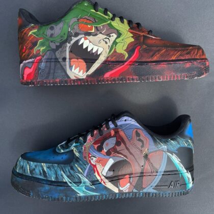 Demon Slayer Kimetsu no Yaiba Air Force 1 Custom