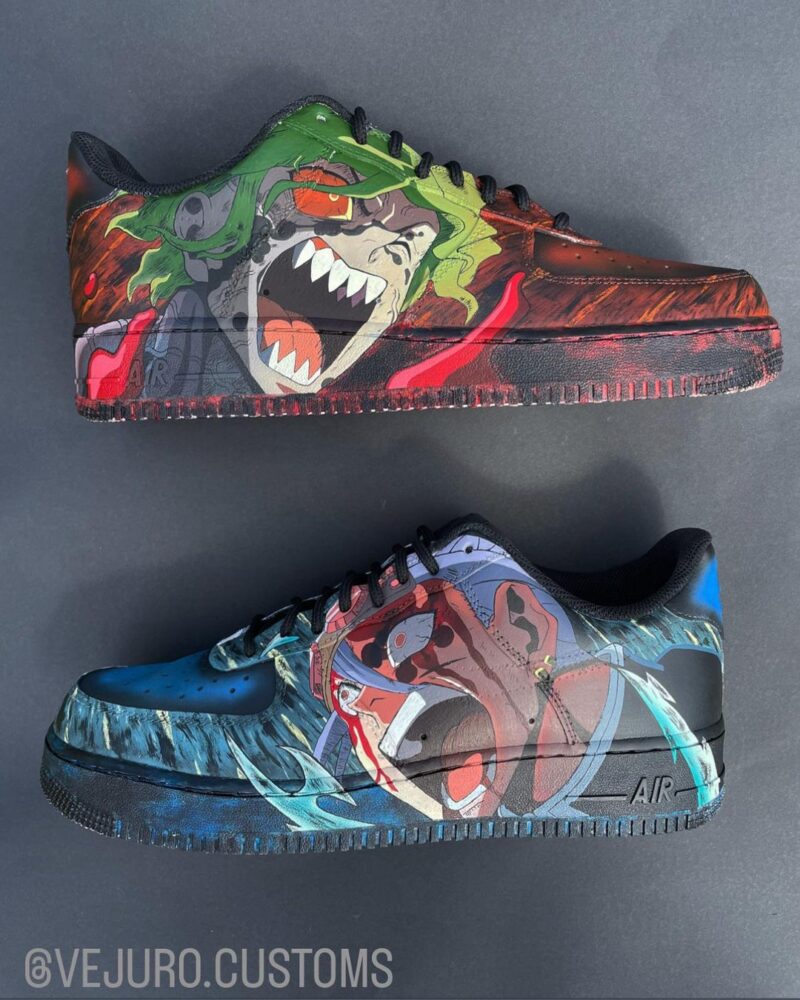 Demon Slayer Kimetsu no Yaiba Air Force 1 Custom