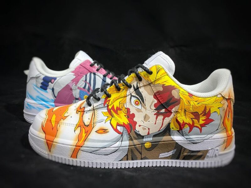 Demon Slayer Kimetsu no Yaiba Air Force 1 Custom