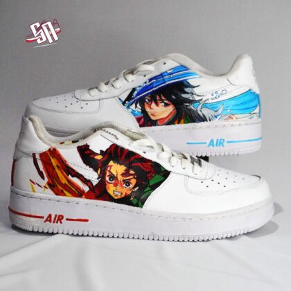 Demon Slayer Kimetsu no Yaiba Air Force 1 Custom