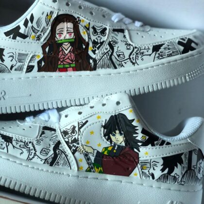 Demon Slayer Kimetsu no Yaiba Air Force 1 Custom