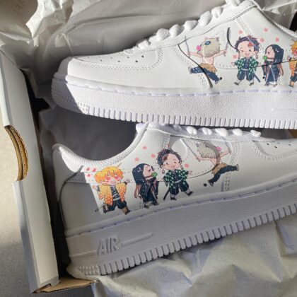 Demon Slayer Kimetsu no Yaiba Air Force 1 Custom