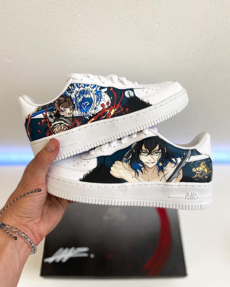 Demon Slayer Kimetsu no Yaiba Air Force 1 Custom