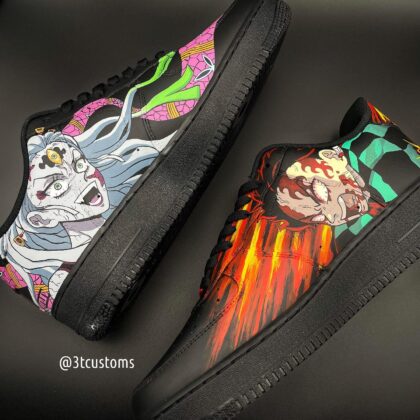 Demon Slayer Kimetsu no Yaiba Air Force 1 Custom