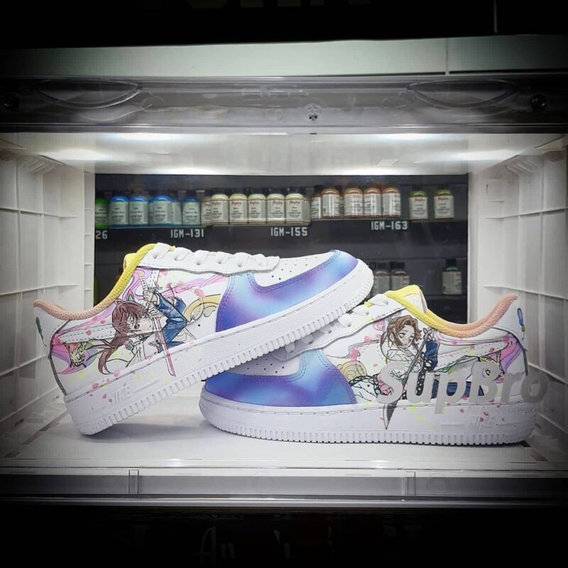 Demon Slayer Kimetsu no Yaiba Air Force 1 Custom