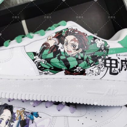 Demon Slayer Kimetsu no Yaiba Air Force 1 Custom