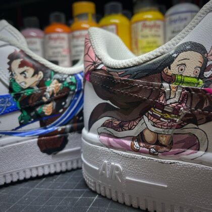 Demon Slayer Kimetsu no Yaiba Air Force 1 Custom