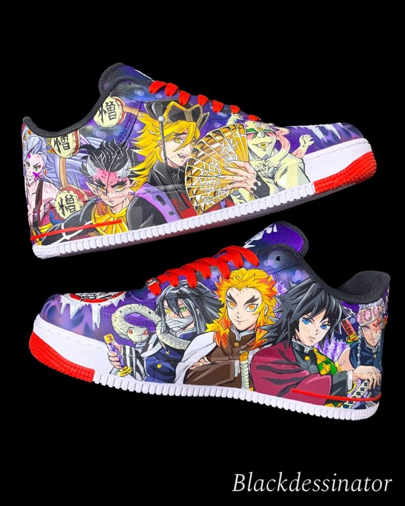 Demon Slayer Kimetsu no Yaiba Air Force 1 Custom