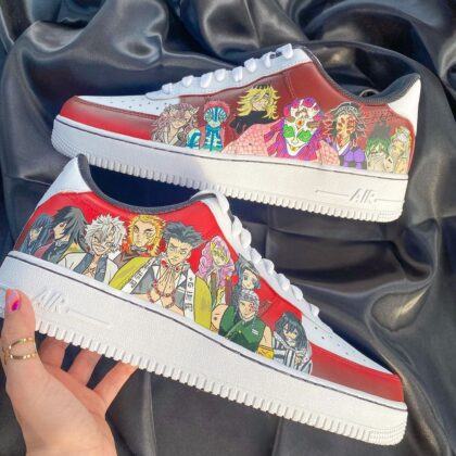 Demon Slayer Kimetsu no Yaiba Air Force 1 Custom