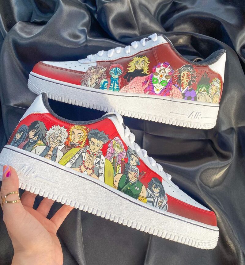 Demon Slayer Kimetsu no Yaiba Air Force 1 Custom