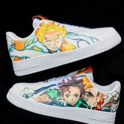 Demon Slayer Kimetsu no Yaiba Air Force 1 Custom