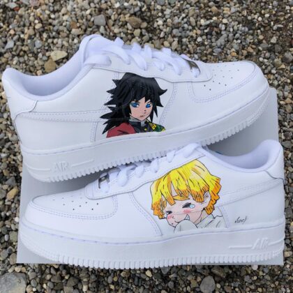 Demon Slayer Kimetsu no Yaiba - Giyu x Zenitsu Air Force 1 Custom