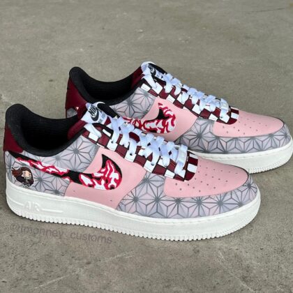 Demon Slayer Kimetsu no Yaiba - Nezuko Air Force 1 Custom