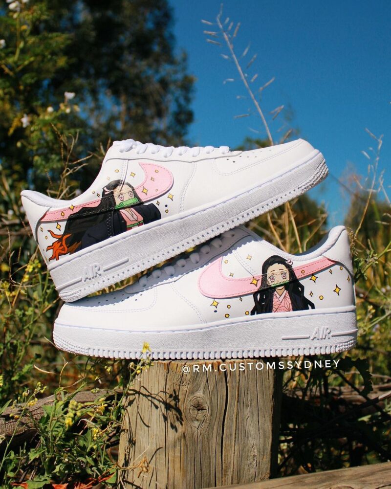 Demon Slayer Kimetsu no Yaiba -Nezuko Air Force 1 Custom