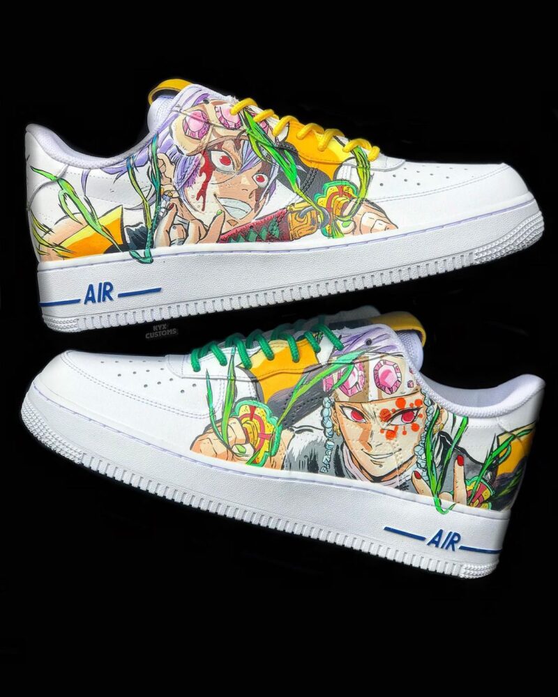 Demon Slayer Kimetsu no Yaiba - Uzui Tengen Air Force 1 Custom