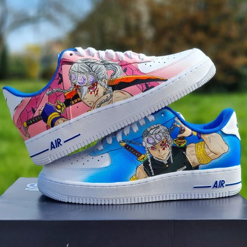 Demon Slayer Kimetsu no Yaiba - Uzui Tengen Air Force 1 Custom