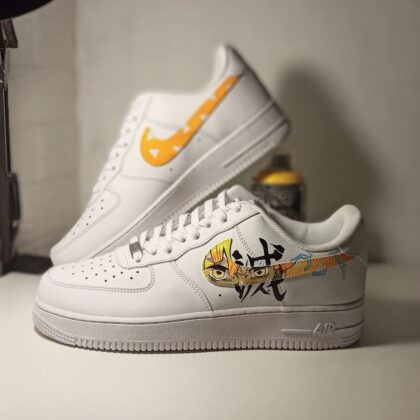 Demon Slayer Kimetsu no Yaiba - Zenitsu Air Force 1 Custom