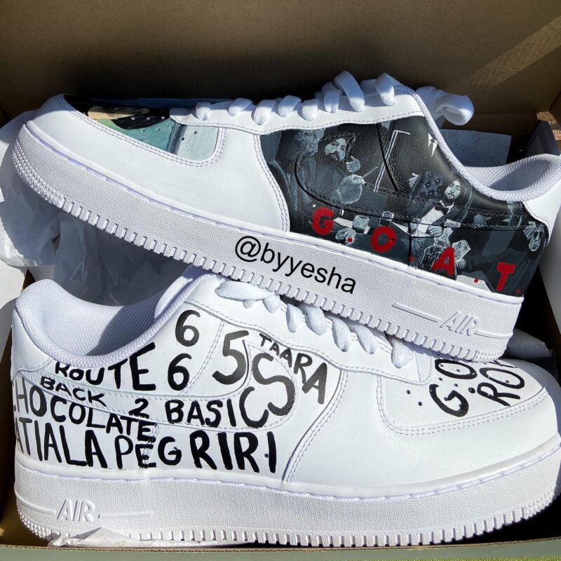 Diljit Dosanjh Air Force 1 Custom