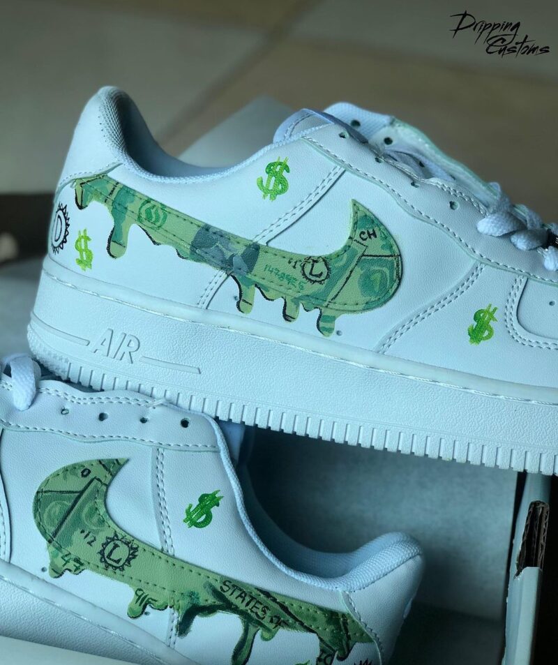 Dollar Air Force 1 Custom - Image 3