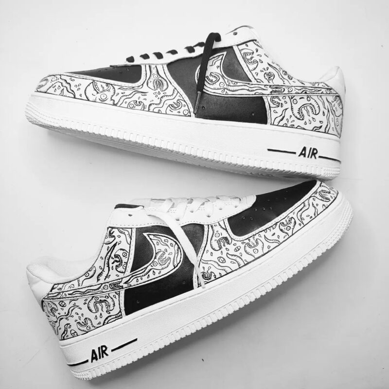 Doodle Air Force 1 Custom - Image 2