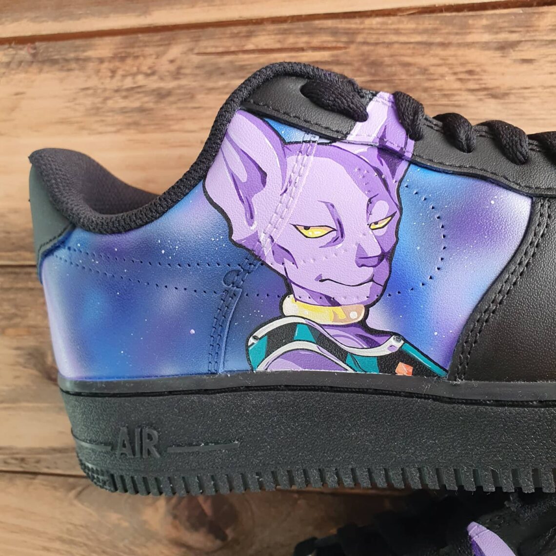 Dragon Ball Beerus x Champa Air Force 1 Custom Daniel Customs
