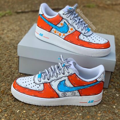 Dragon Ball Cartoon Air Force 1 Custom