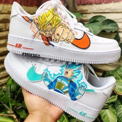 Dragon Ball - Goku x Vegeta Air Force 1 Custom