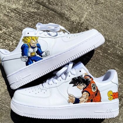 Dragon Ball - Goku x Vegeta Air Force 1 Custom