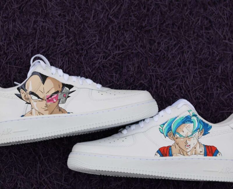 Dragon Ball - Goku x Vegeta Air Force 1 Custom