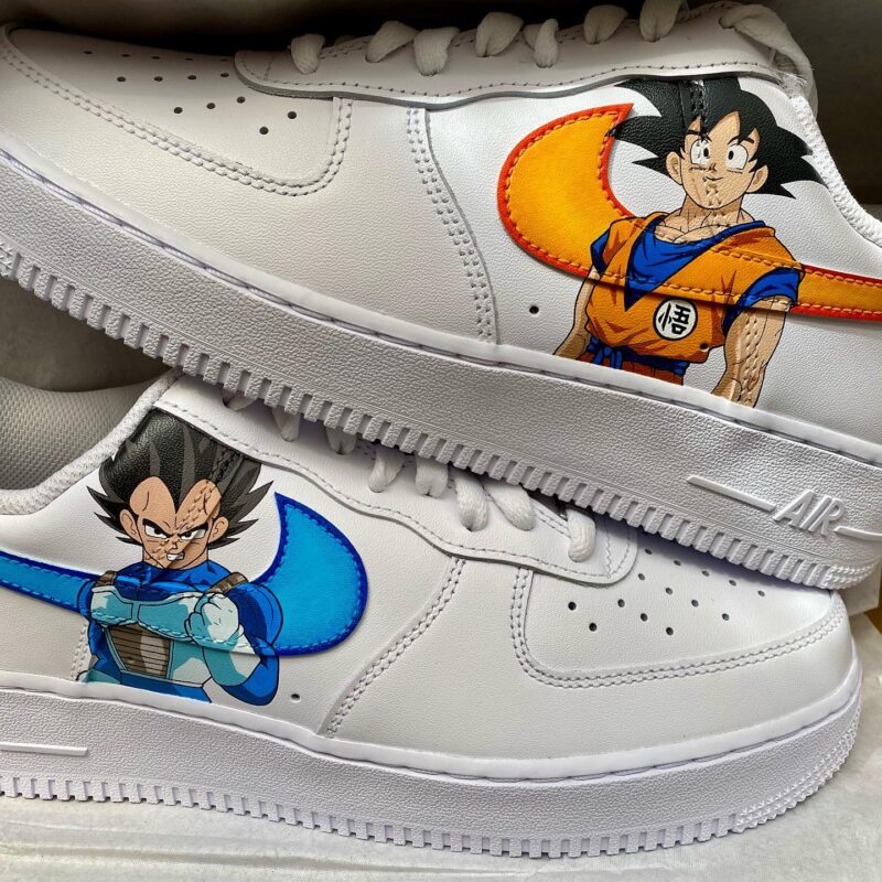 Dragon Ball - Goku x Vegeta Air Force 1 Custom