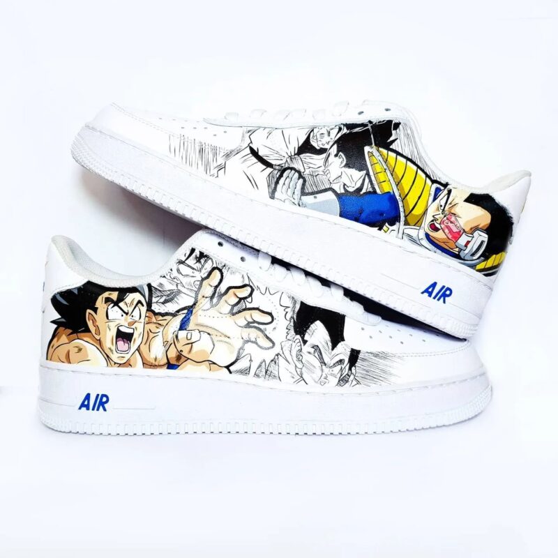 Dragon Ball - Goku x Vegeta Air Force 1 Custom