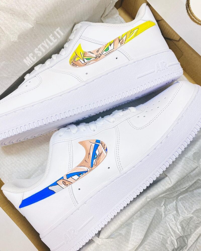 Dragon Ball - Vegeta x Goku Air Force 1 Custom