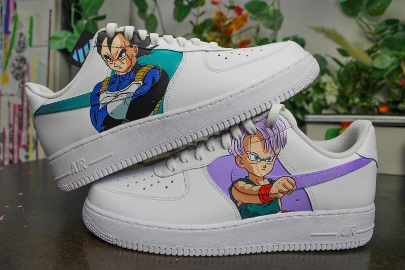 Dragon ball - Vegeta x Trunks Air Force 1 Custom