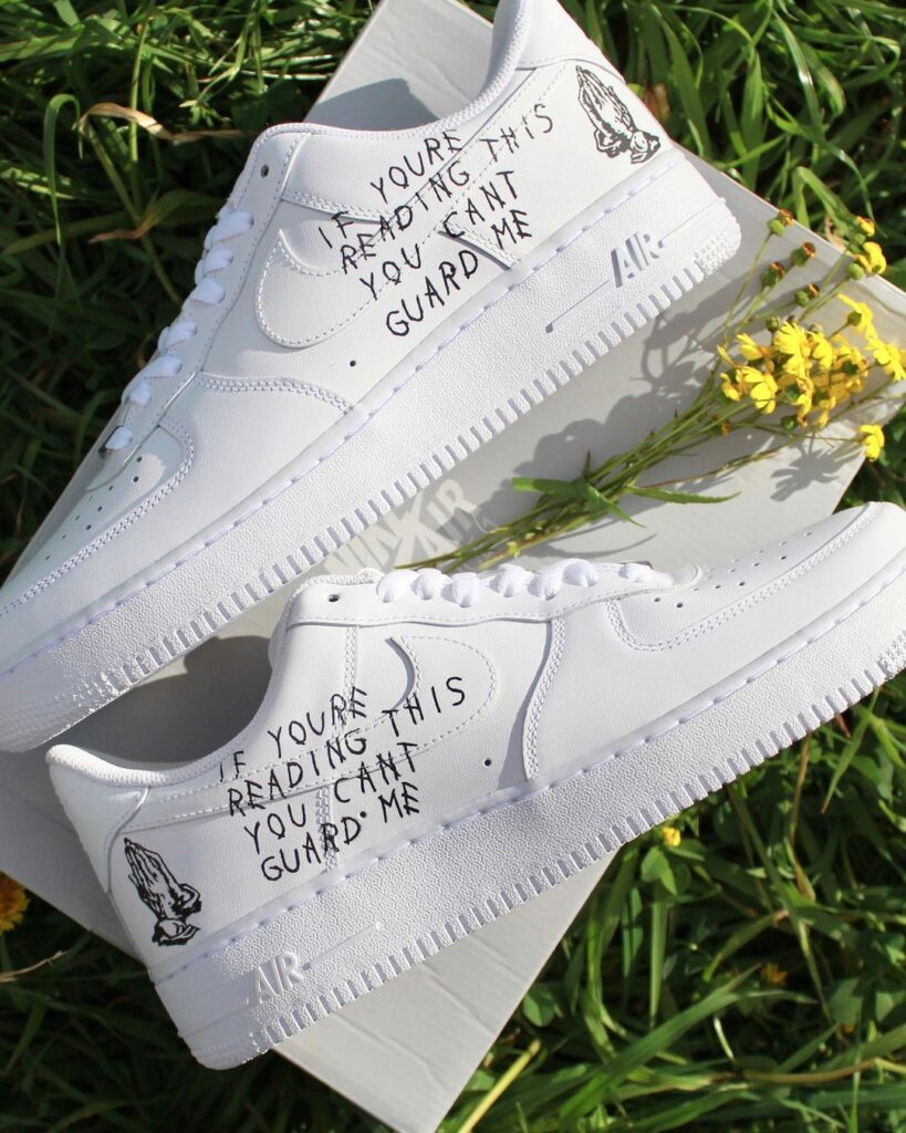 custom drake air force 1