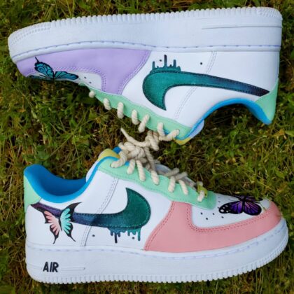 Drip Butterfly Air Force 1 Custom