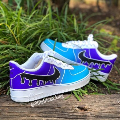 Drip Effect Air Force 1 Custom