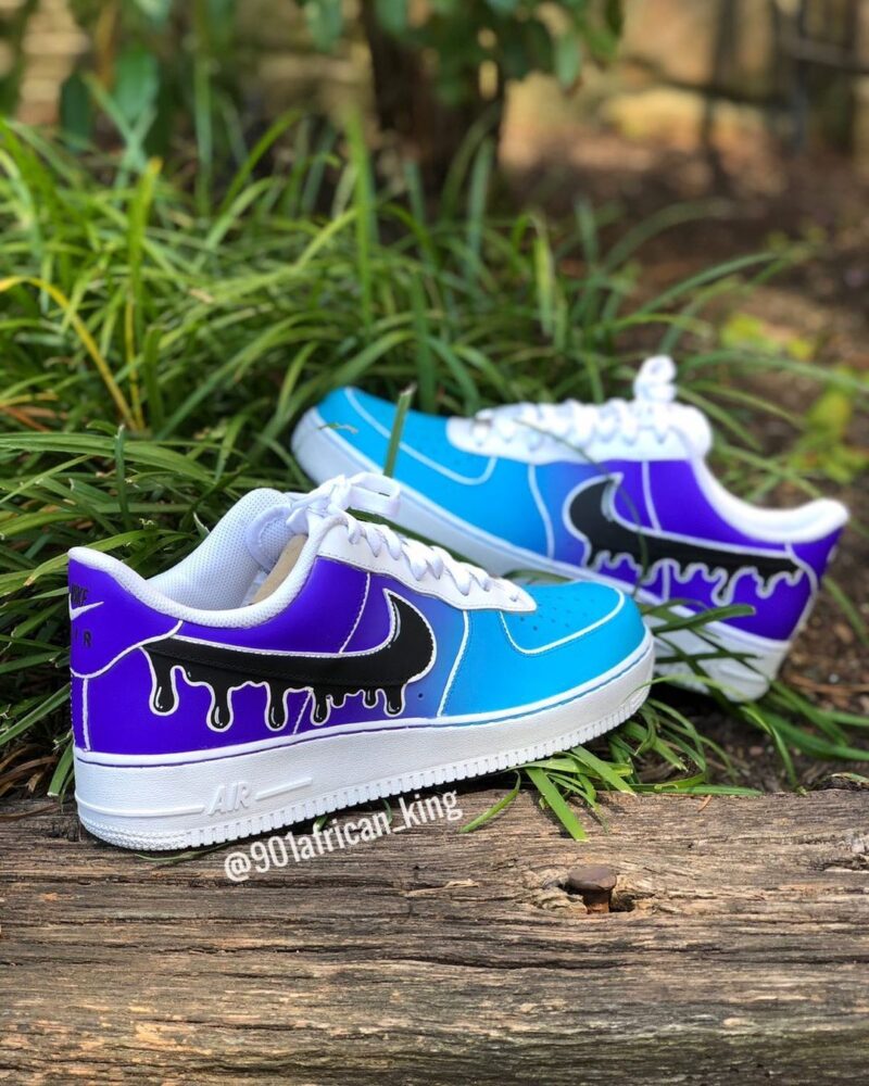 Drip Effect Air Force 1 Custom