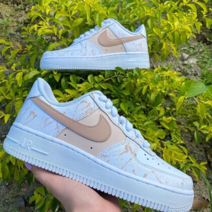 Dripping Tonos Nude Air Force 1 Custom