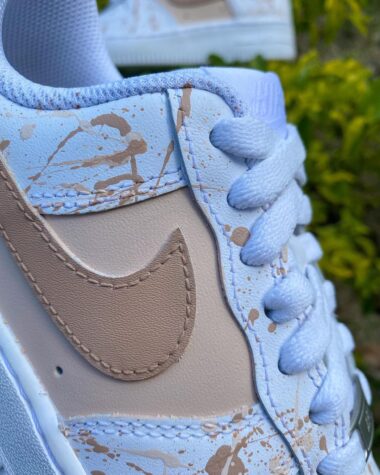 Dripping Tonos Nude Air Force 1 Custom – Daniel Customs